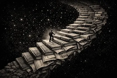 Cover image for "Think or Be Consumed"